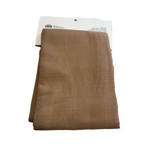 Hudson 43 84in x 60in Tan Tablecloth with Cream Border